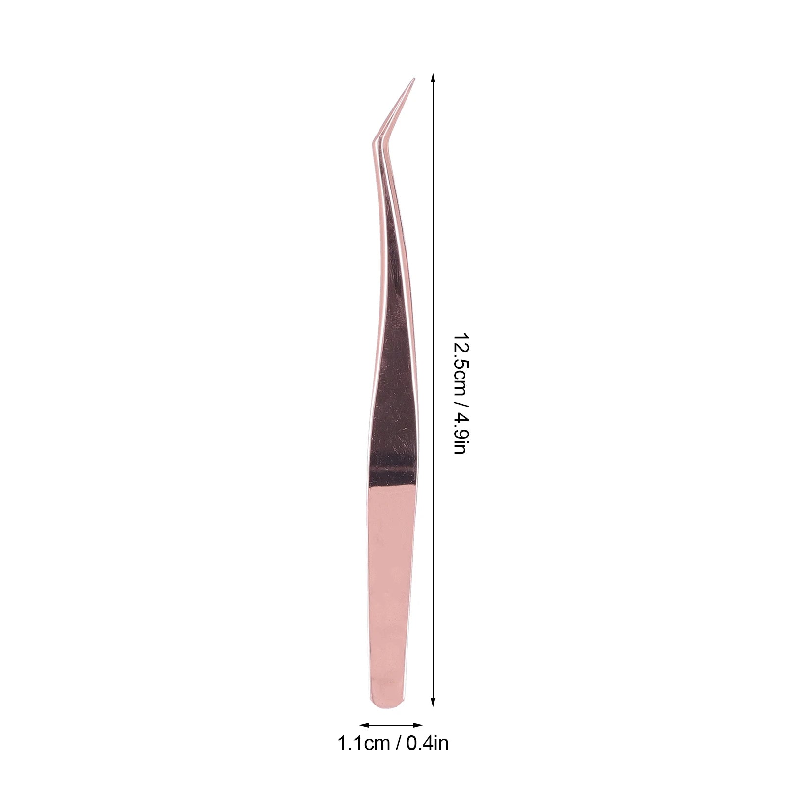 False Eyelashes Grafting Tweezers Fine Tip Stainless Steel Eyelash Extension Tool Tweezers Eyelash Extension Tweezers Qme