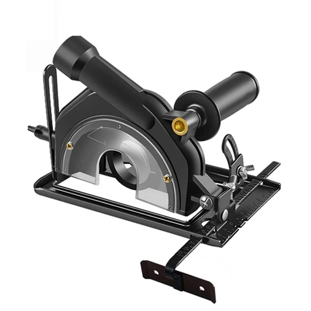 Angle Grinder Converter To Cutting Machine Modified Positioning Bracket Adjustable 0-45° Stable for 100/115/125mm Angle Grinder Qme Grinder Stand