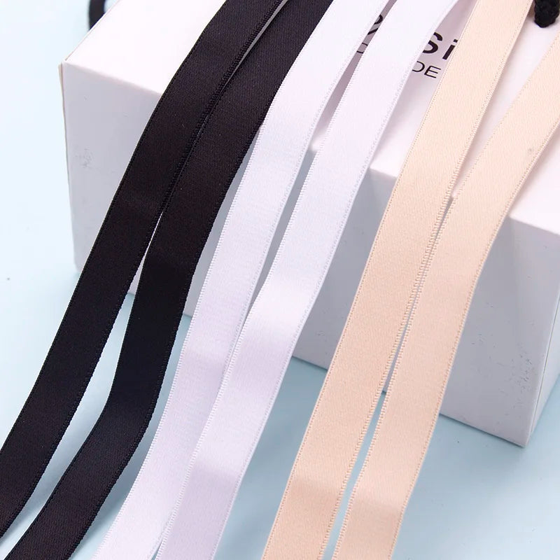 Women Slip Resistant Bra Straps Double Shoulder Elastic Brassiere Qme