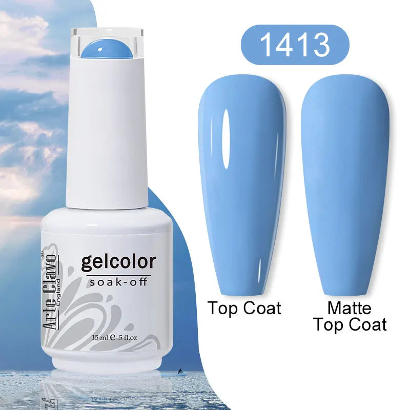 Arte Clavo Gel Nail Polish Spring 140 Colors Summer Decoration Semi