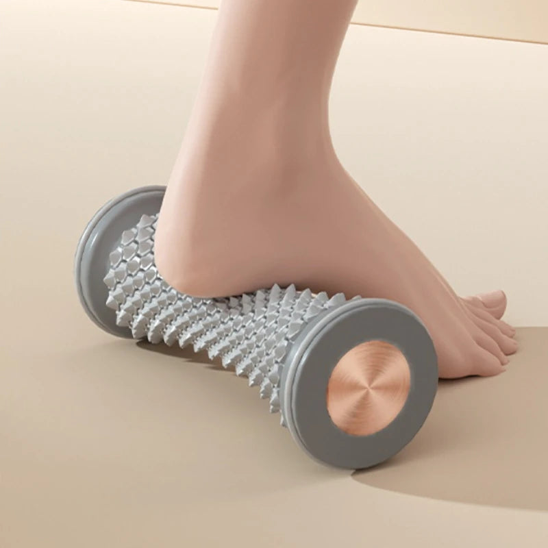 Foot Leg Roller Massager Yoga Plantar Fascia Home Fitness Fingerpressure Board Deep Muscle Relaxation Massage Ergonomic Qme