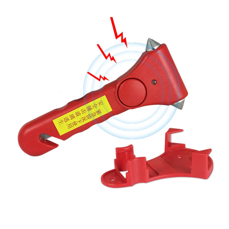 Vehicle Mounted Safety Hammer Rescue Window Breaking Escape Fire Qme B1