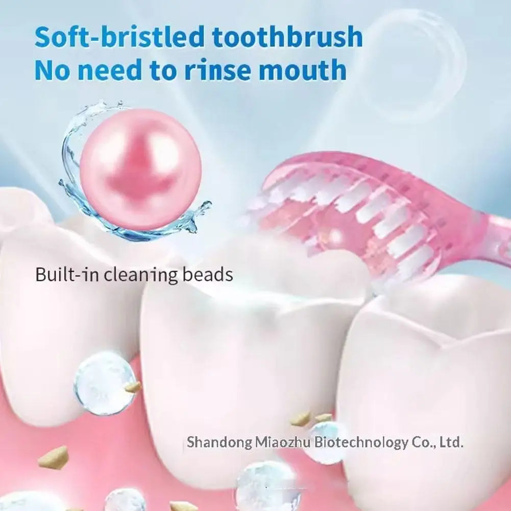 Portable Travel Toothbrush Mini Disposable Toothbrushes Individually Qme