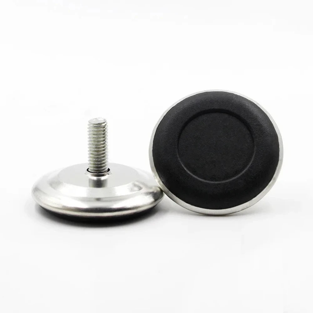 4Pcs Adjustable Stainless Steel Furniture Legs Table Cabinet Anti-slip Fixed Leveler Universal Household Accessories Qme