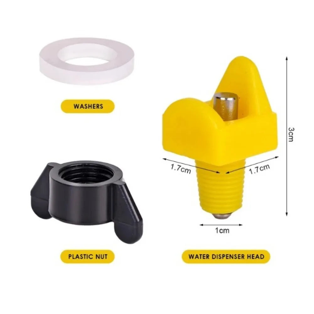 10-50pcs Chicken Automatic Water Dispenser Is Easy To Install and Not Prone To Water Leakage Poultry Automatic Water Dispenser Qme