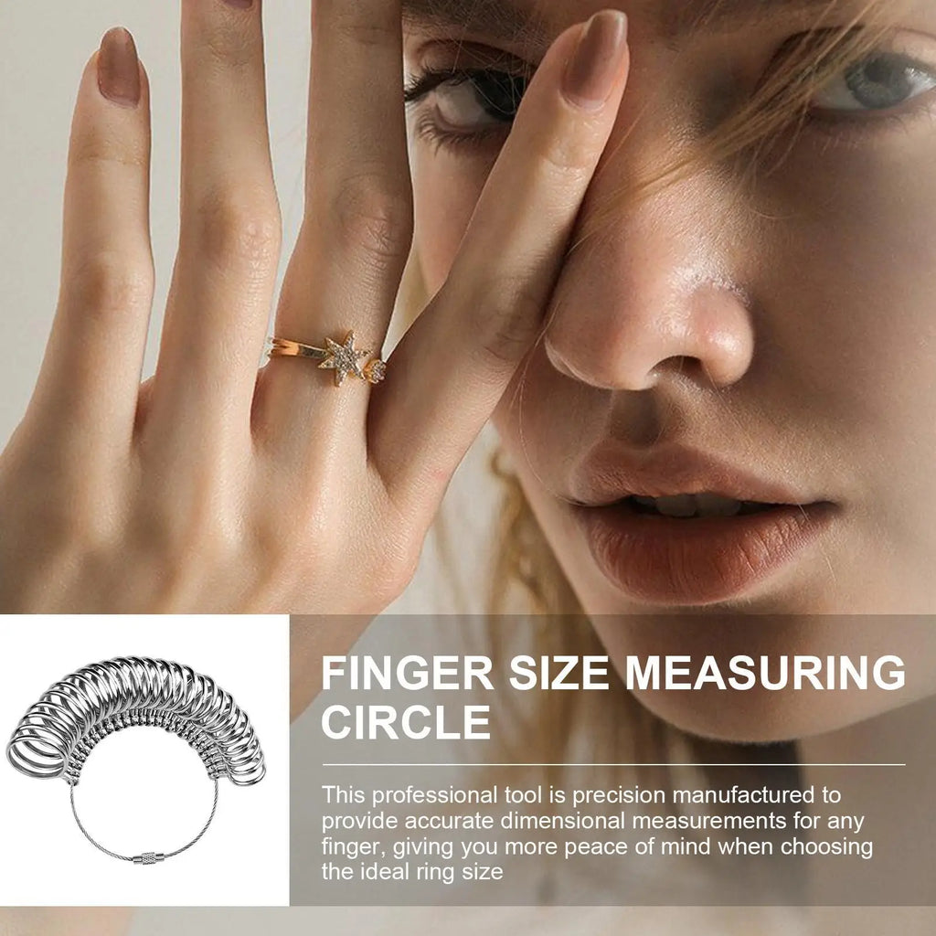 Finger Measuring Tool Ring Measurer Models Jewelry Sizer Precise Qme