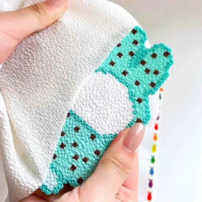 Flash Ironing Cloth Towel Texture Fabric Reusable Adient Perler Beads Qme