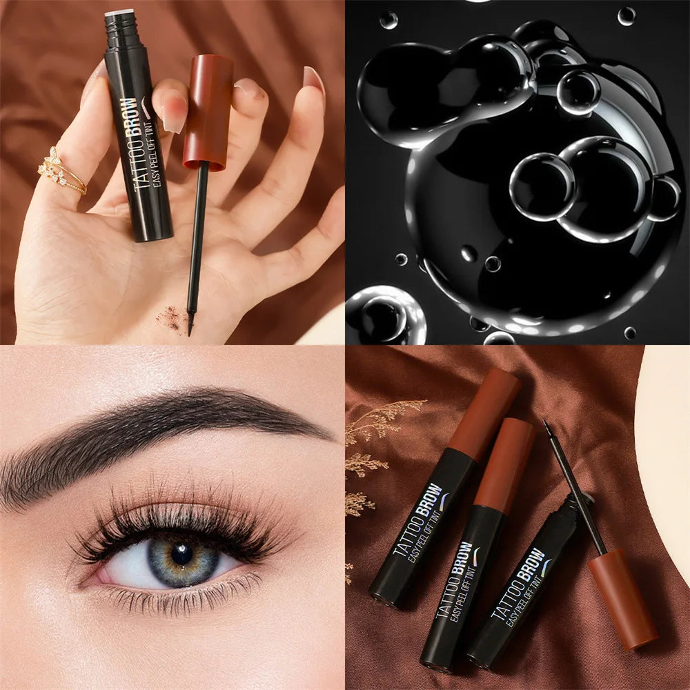 Tear-away Eyebrow Tint Cream Smudge-proof Long-lasting Flawless Qme
