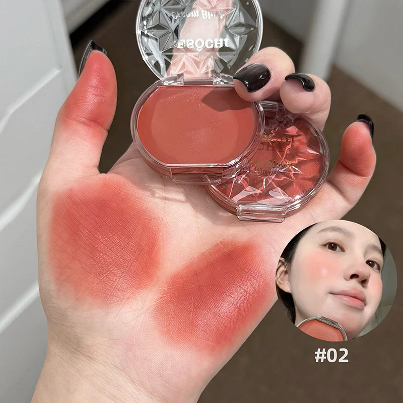 Light Blush Cream Moisturizing Matte Vitality Whitening Brightening Qme NO.R09-2