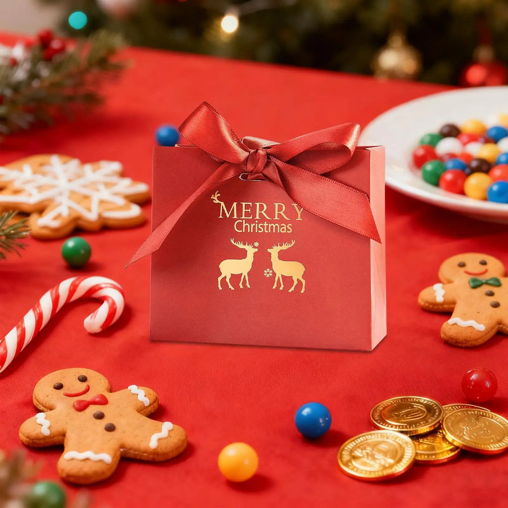 Holiday Bags Bow Tie 10 Festive Christmas Supports Sharing Festival Qme