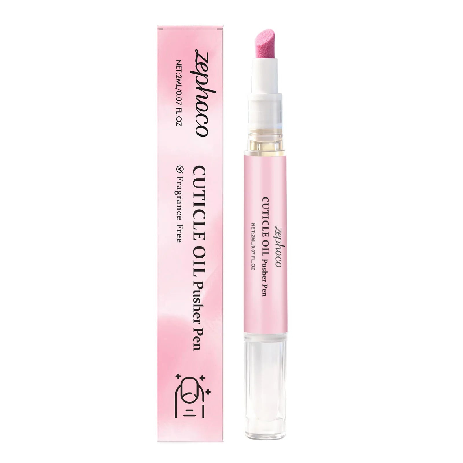 Cuticle Oil Pen Repair Damaged Nails Reduce Crack Improve Dryness Nourishing Care Manicure Tool Fingernail Dead Skin Remover Pen Qme 2ml Boxed