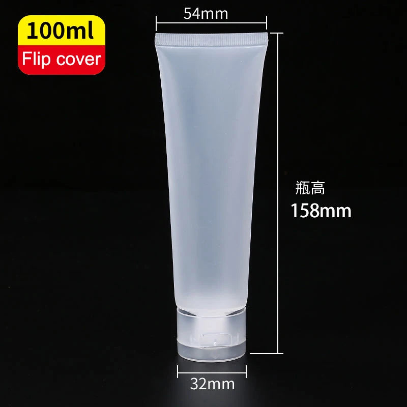 Sample Bottle Refillable Lip Gloss Cream Tube DIY Container Empty Qme 100ML
