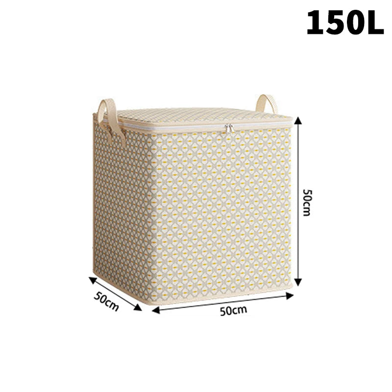 Under Bed Storage Bag Extra Large Multifunctional Bedding Clothing Qme A3