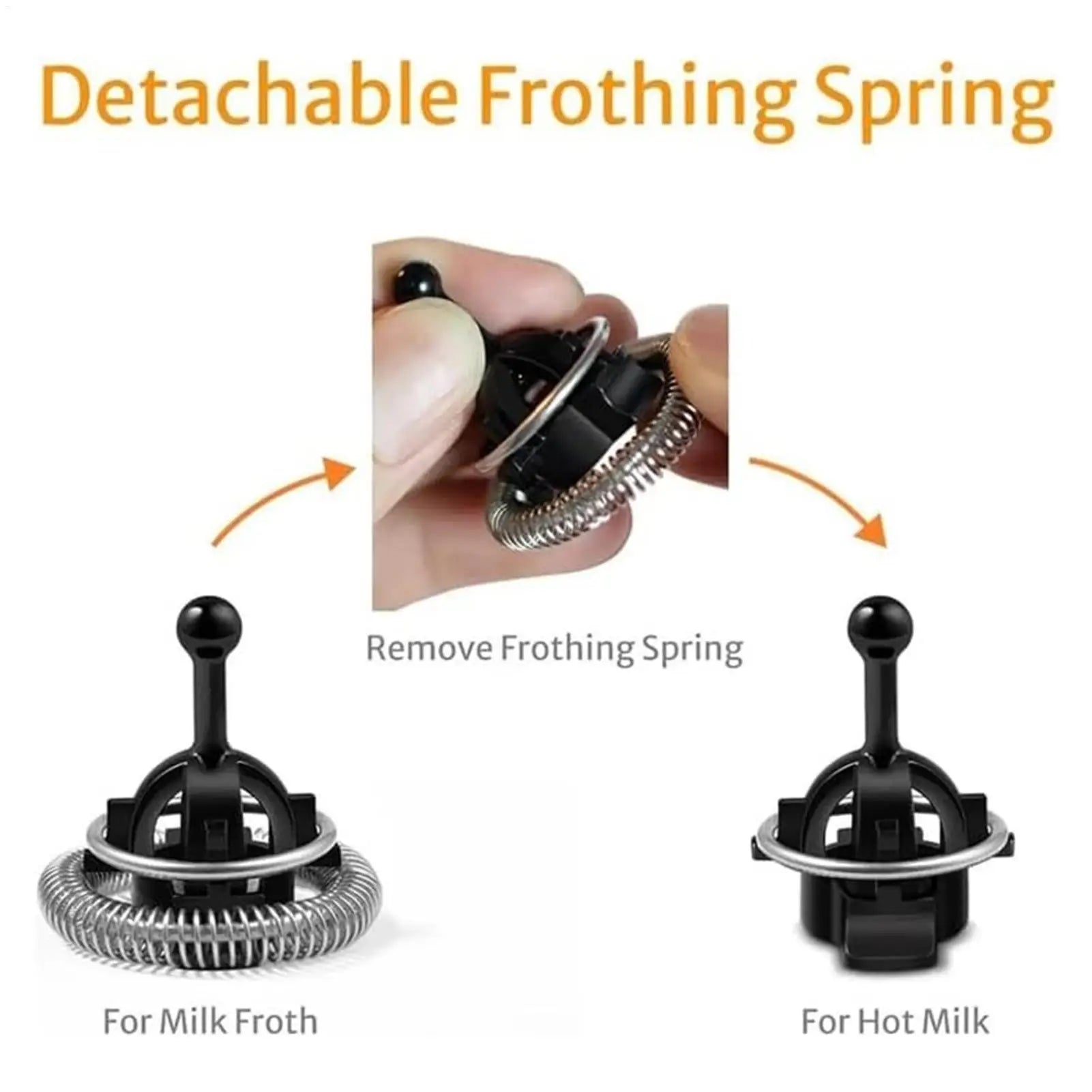 1pcs Coffee Machine Accessories Cappuccino Maker Frother Accessories Multifunctional Coffee Machine Aerator Replacement Parts Qme
