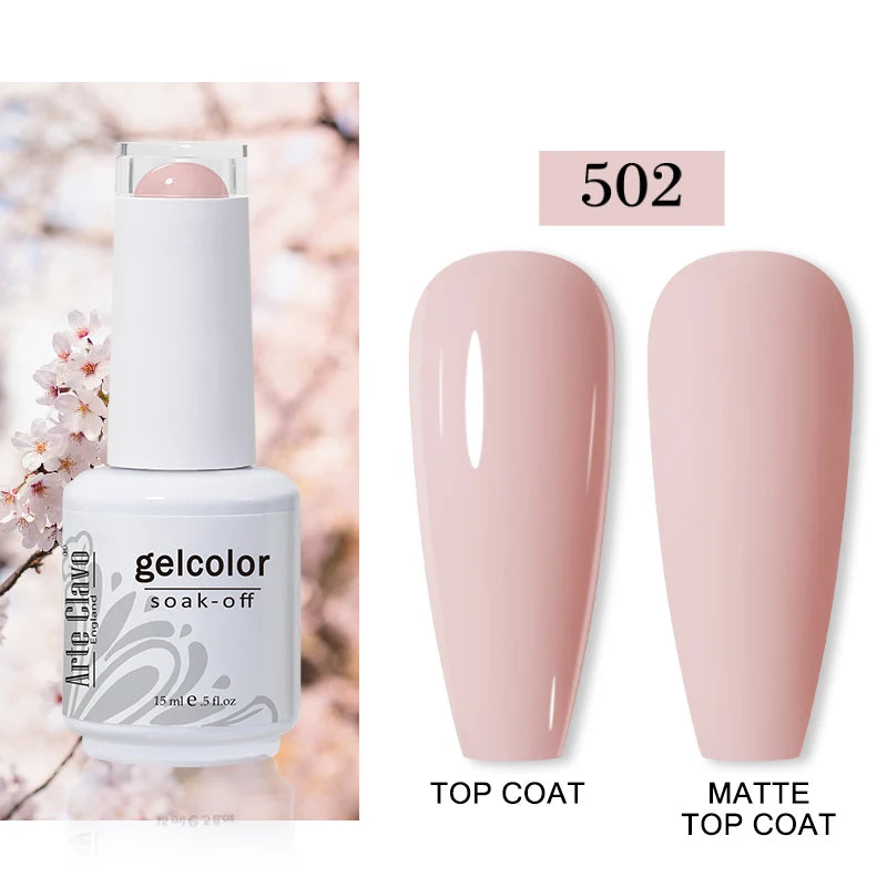 Arte Clavo Gel Nail Polish Spring 140 Colors Summer Decoration Semi