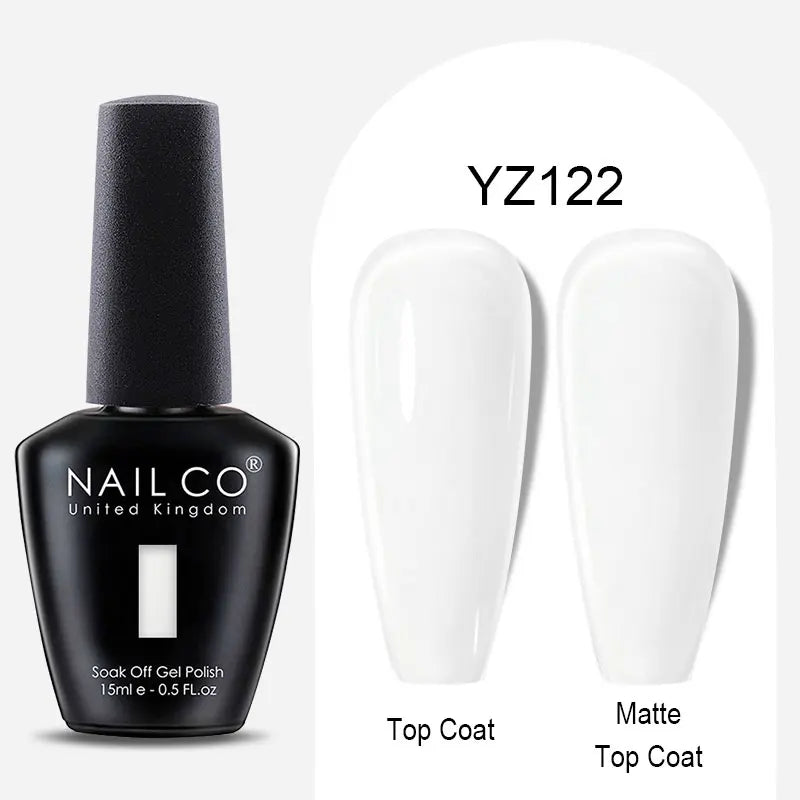NAILCO Winter Red Gel Nail Polish Semi Permanent Soak Off Varnishes