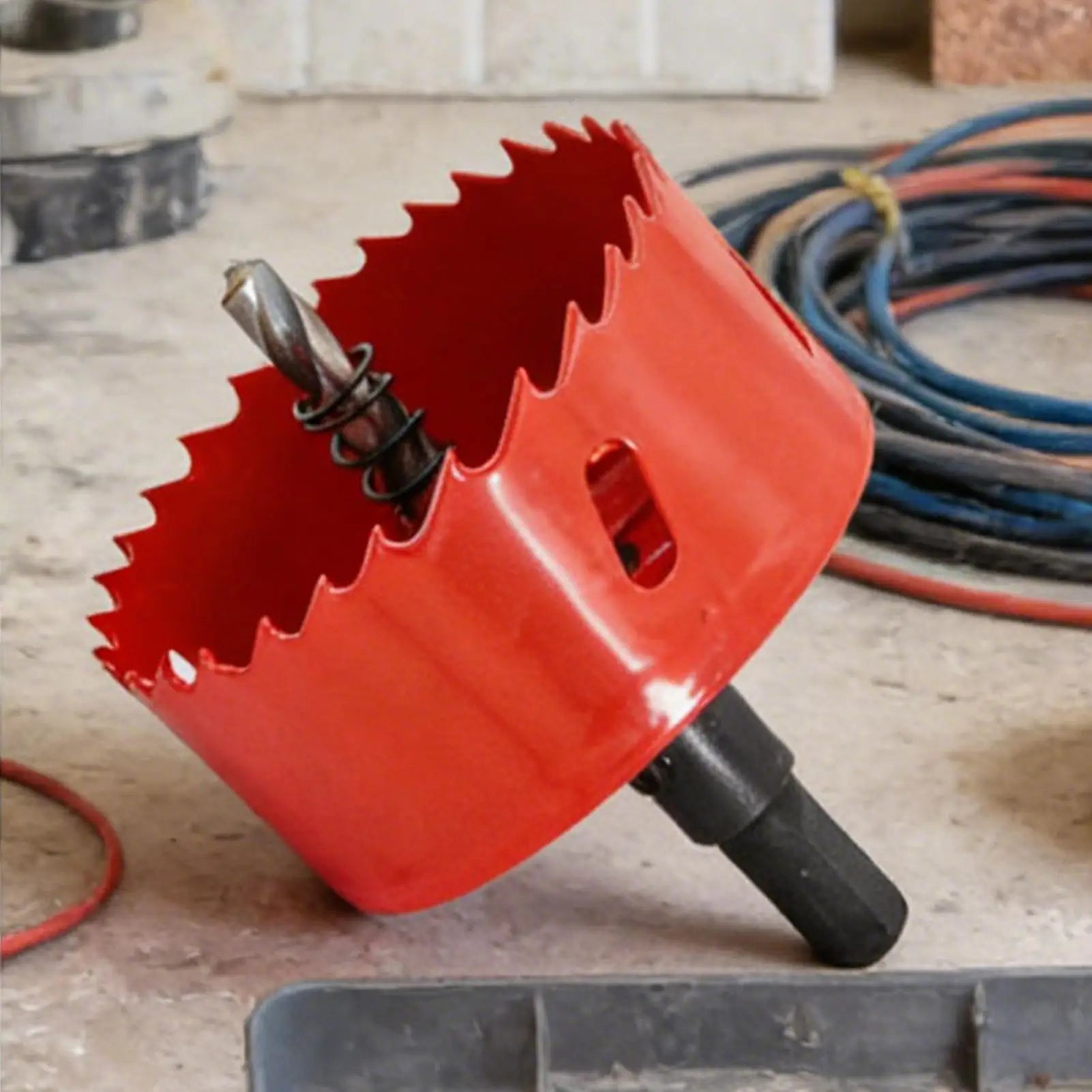 Hole Saw Dust Collector Drilling Accessories Drill Catcher Home Qme