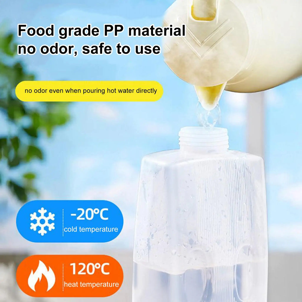 Juice Container Juice Container Cold Drinks Bottle 2L Hot Weather Fridge Beverage Kettle with Scale and Lid for Soda Water Qme