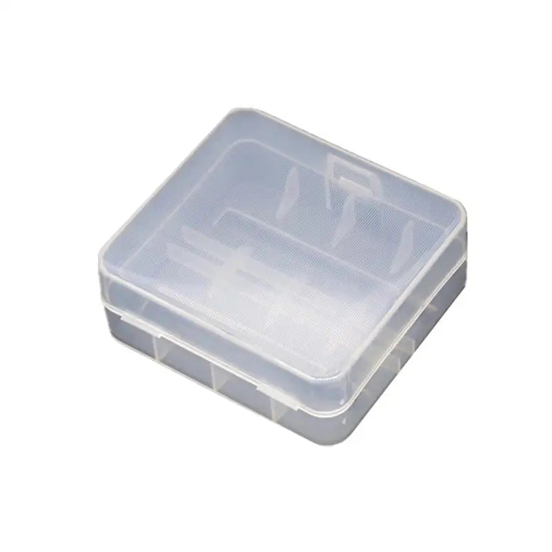 26650 Battery Storage Box 2X Slot Plastic Durable Case Holder Safe Qme