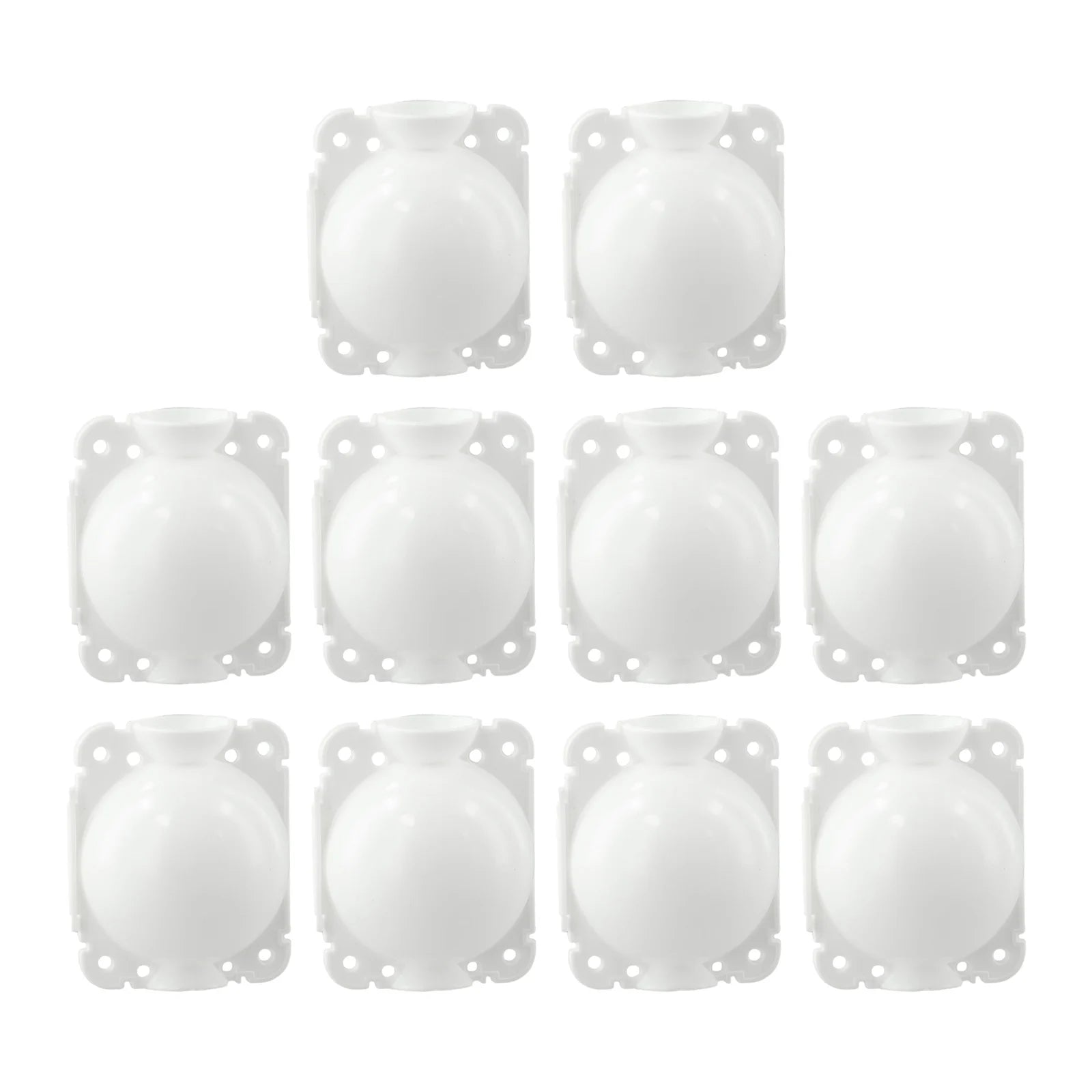 10Pcs Plant Rooting Growing Ball Grafting Root Box Nursery Tray Breeding Tree Graft Case Garden Planting Tools Boxes Replace Qme White 5cm