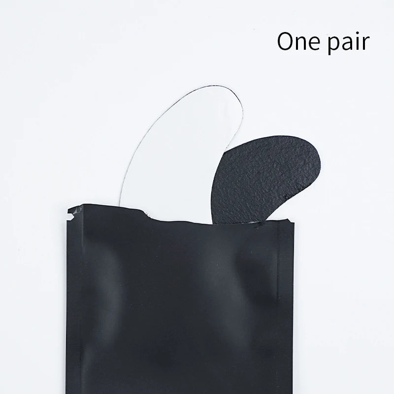 50Pairs Padding UV Black Patches Eyelash Extension Eye Gel Pads Qme