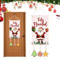 Merry Christmas Flag Waterproof Holiday Decor Decorative Banner Qme D China Mainland