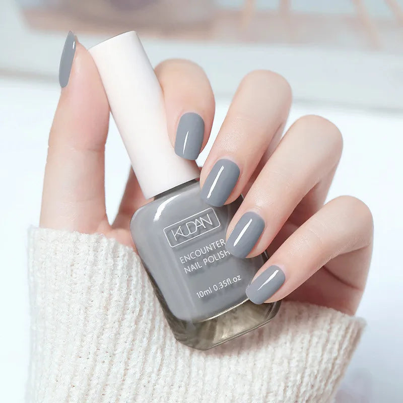 Water-based Nail Polish Long Lasting Tearable Quick Dry No Bake