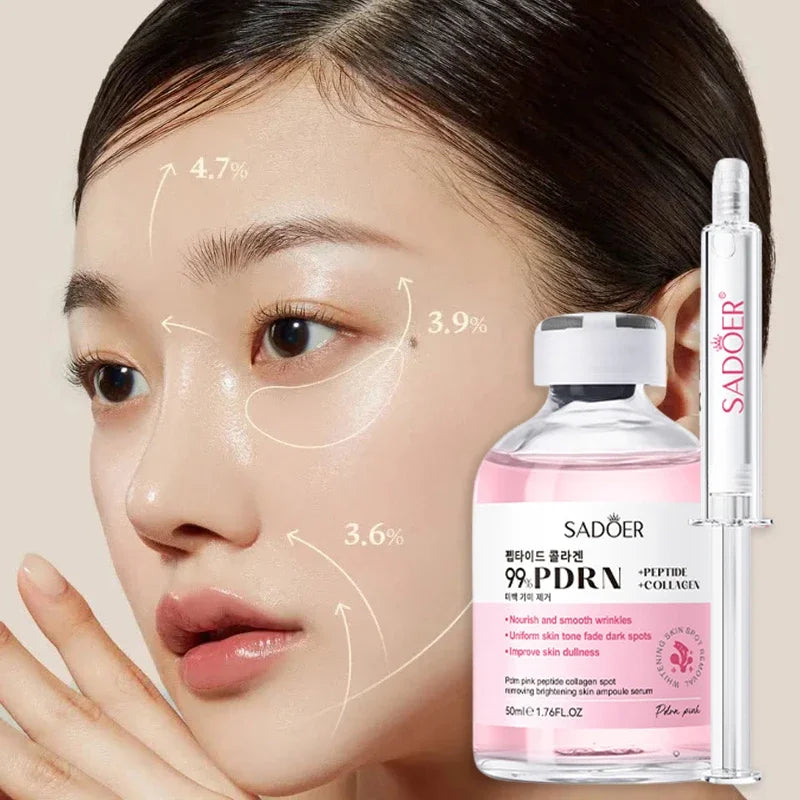 Salmon Pink Peptide Collagen Egg Essence Multi Fade Dull Deeply Qme