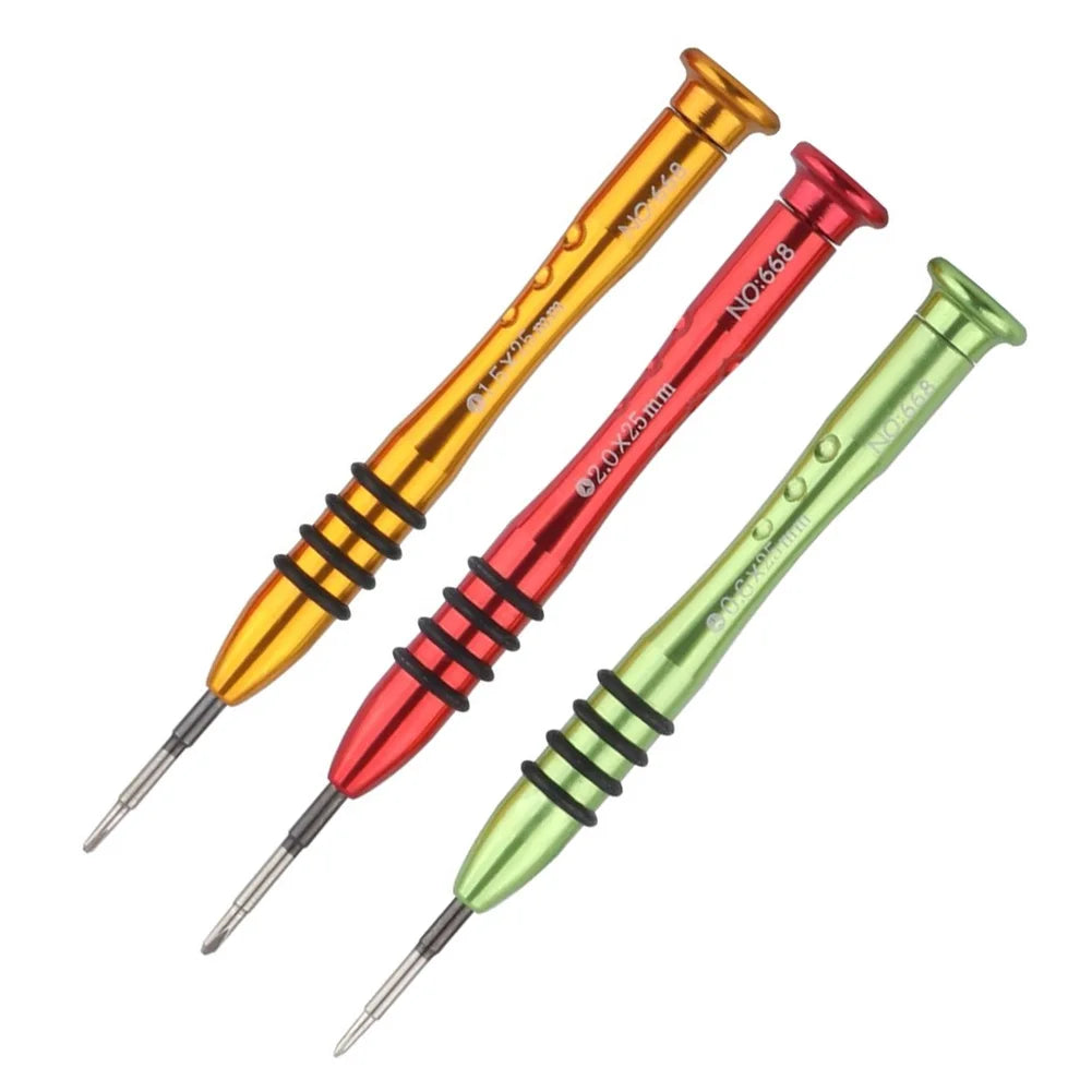 Phone Repair Screwdriver Multifunktion Tool For Phone For Watch Kit Y0.6/Y1.5/Y2.0 Aluminum Alloy High Quality Qme