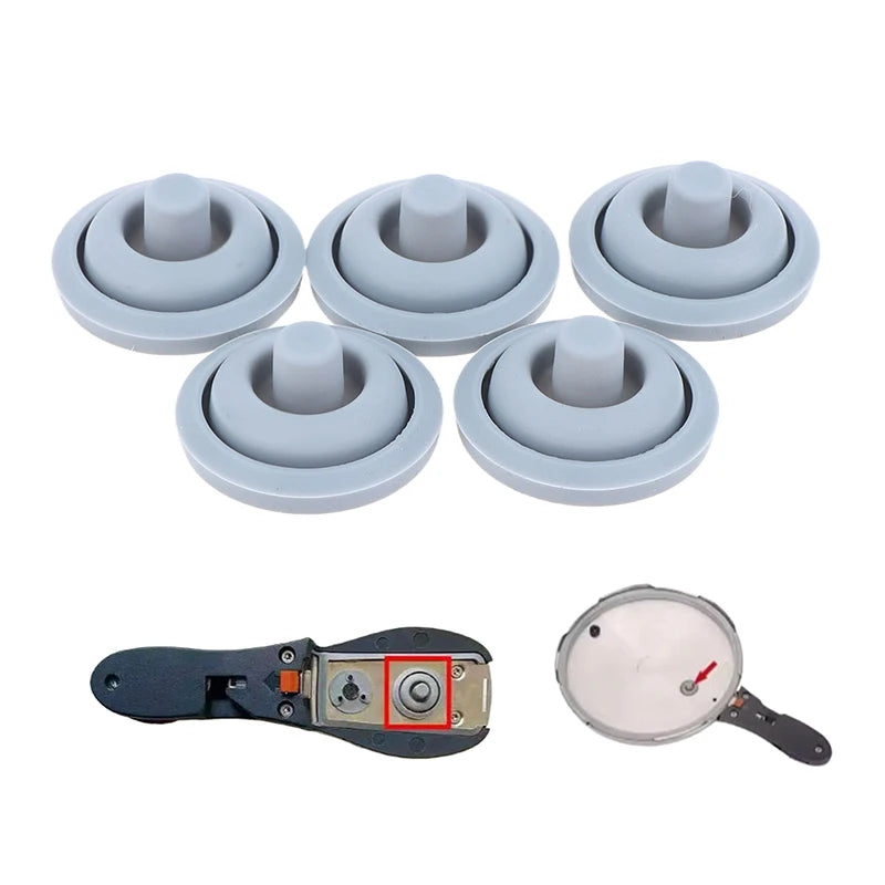 2 Perfect Cooking Indicator Seal Silicone Cap Pressure Cooker Qme