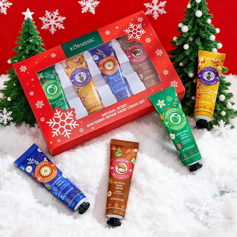 Christmas Hand Cream Moisturizing Dry Cracked Skin Non-oily Travel Qme 01