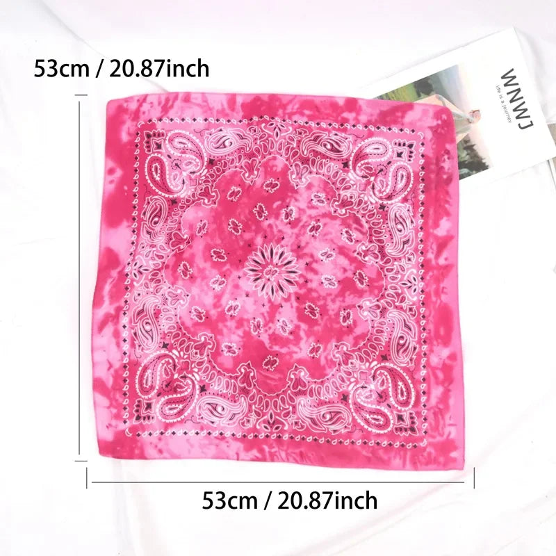 Hip Hop Bandana Square Scarf Scarves Seamless Hair Band Design Qme