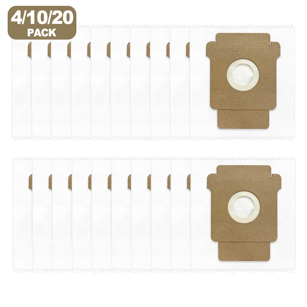 4/10/20 Pcs Vacuum Cleaner Bag Dust Bag Replacement For Roomba 105 For Combo For Vac For Roomba Plus 405 For Combo Qme