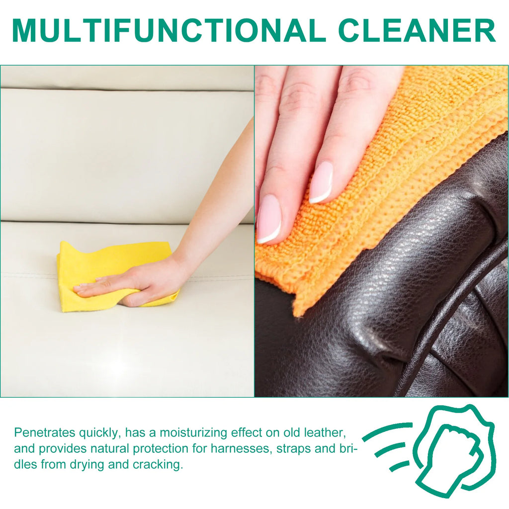 Leather Sofa Repair Cream - Scratch Crack Paint Removal Polishing Decontamination Maintenance Refurbishment Care Wax for Sofas Qme