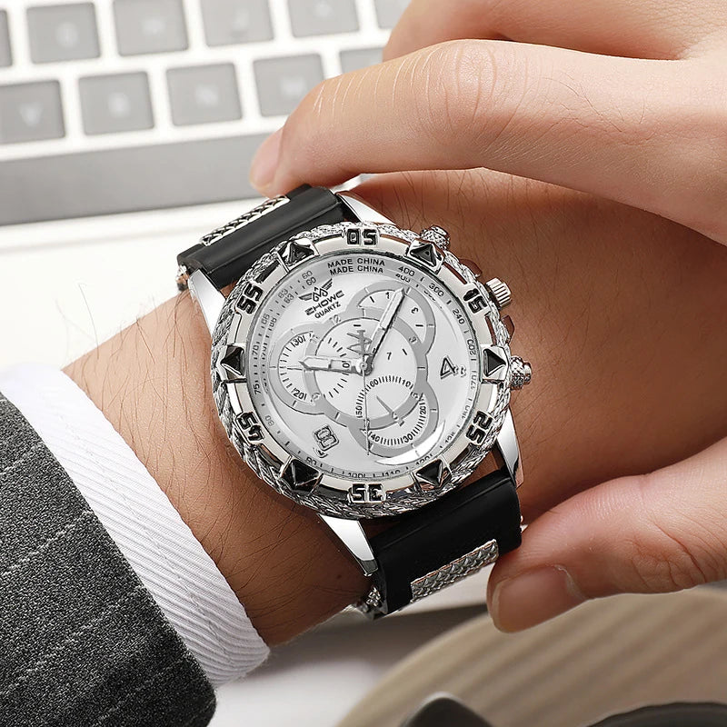 1PC Surprise Mystery Watch Blind Box-Men’s Watch Fashion Silicone Band Analog Quartz Wrist Watch Man Sports Watches Reloj Hombre Qme