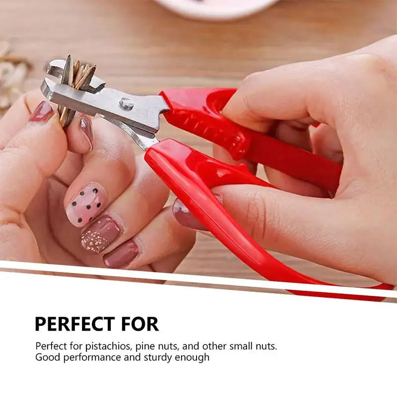 Seed Pistachio Sheller Peeling Pliers Kitchen Tool Stainless Steel Qme
