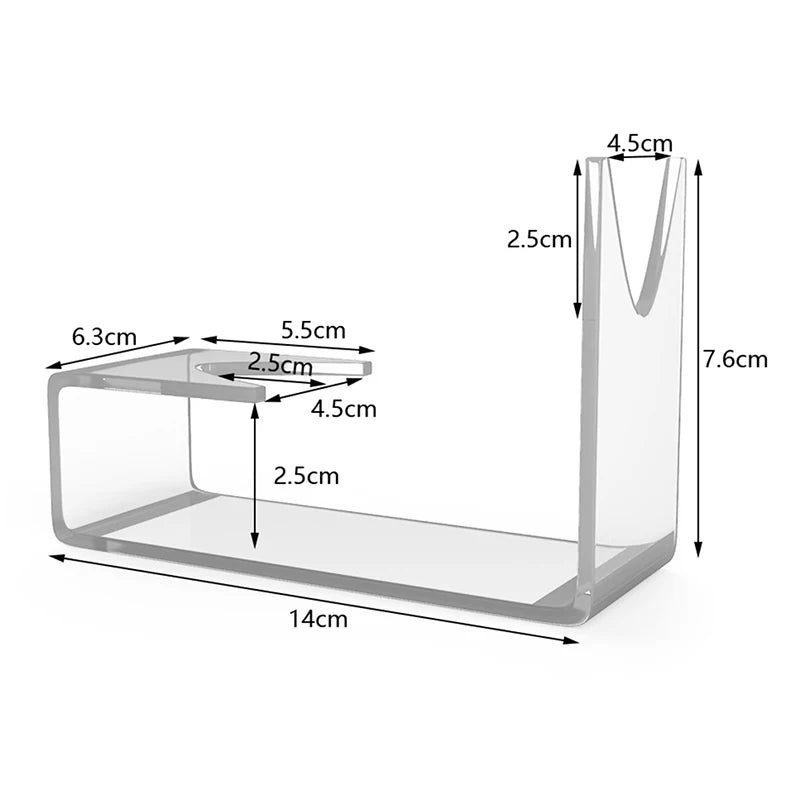 1 Pistol Display Rack Holder Kids Children Universal Stand Toy Qme