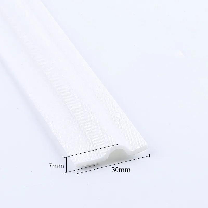 40M-4M Acoustic Insulation Foam Window Weather Seal Strip for Sliding Door Windows Windproof Soundproof Cotton Seal Gap Filler Qme White 40M