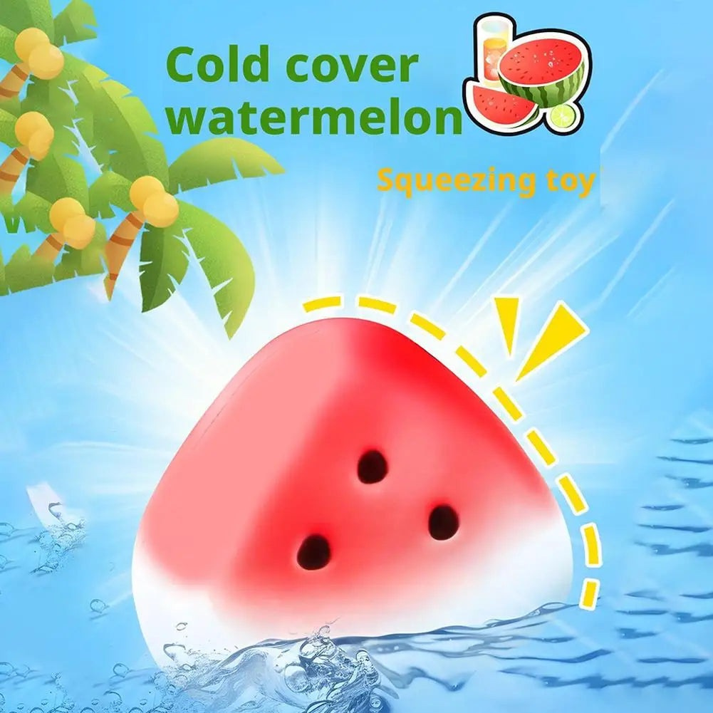 Watermelon Anti Stress Squeeze Toy Slow Rising Squishy Sensory Qme