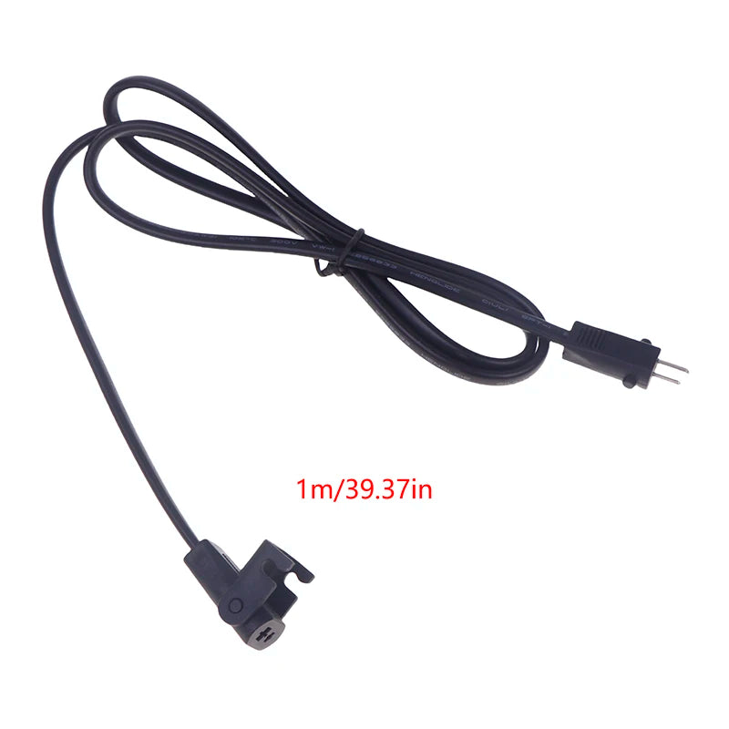 Electric Recliner Chair Sofa Extension Cord Power Supply Cable Qme Black 1PC