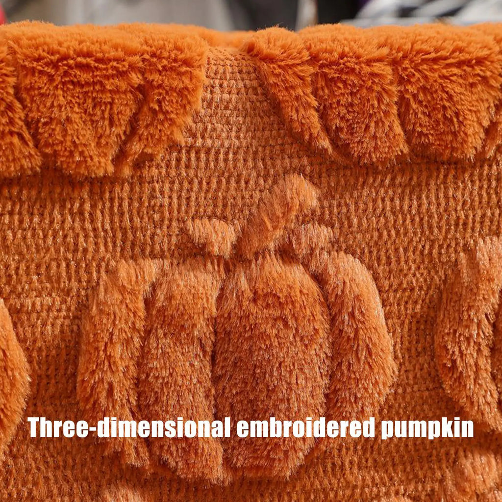 Halloween Table Runner Pumpkin Autumn Thanksgiving Decor Decorations Qme