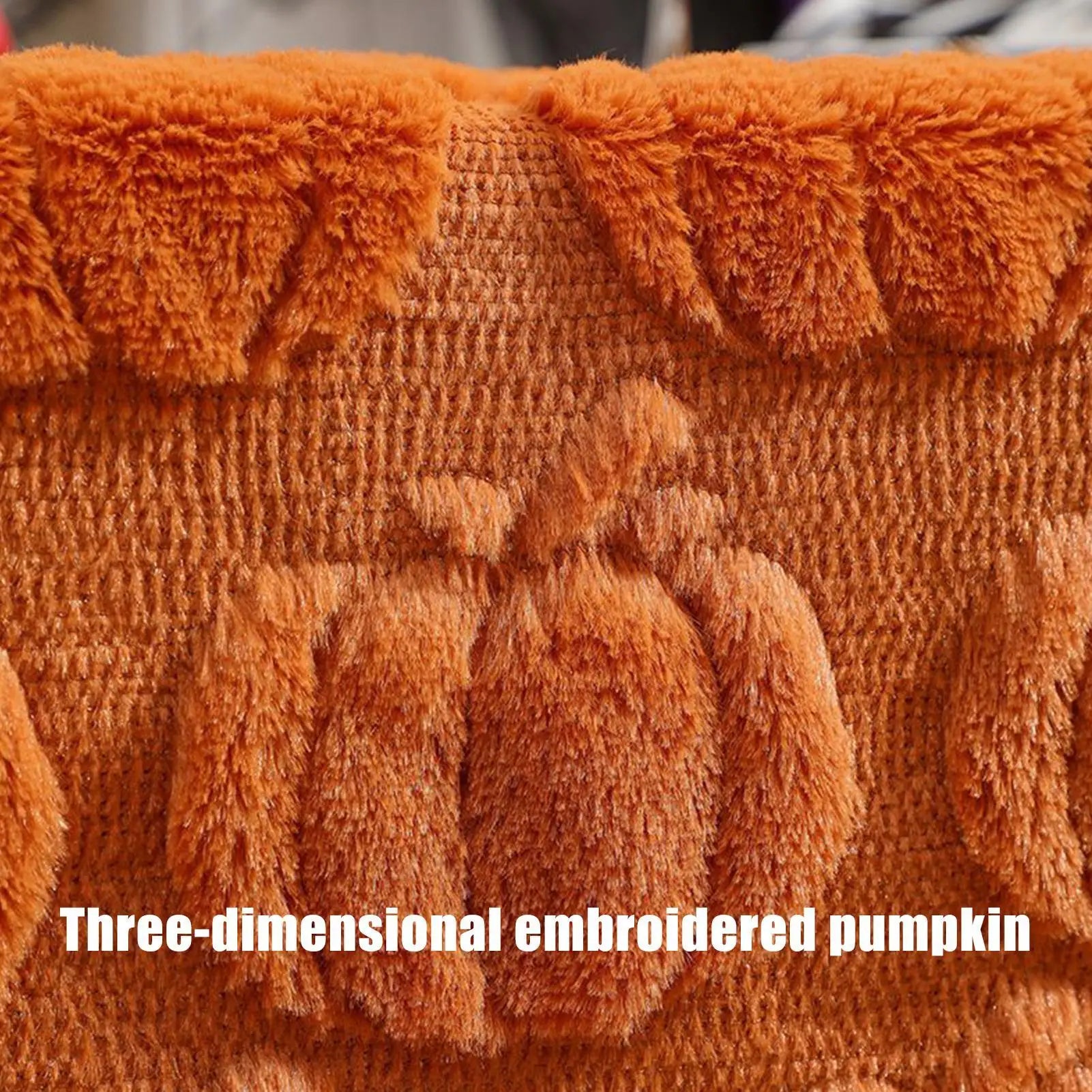 Halloween Table Runner Pumpkin Autumn Thanksgiving Decor Decorations Qme