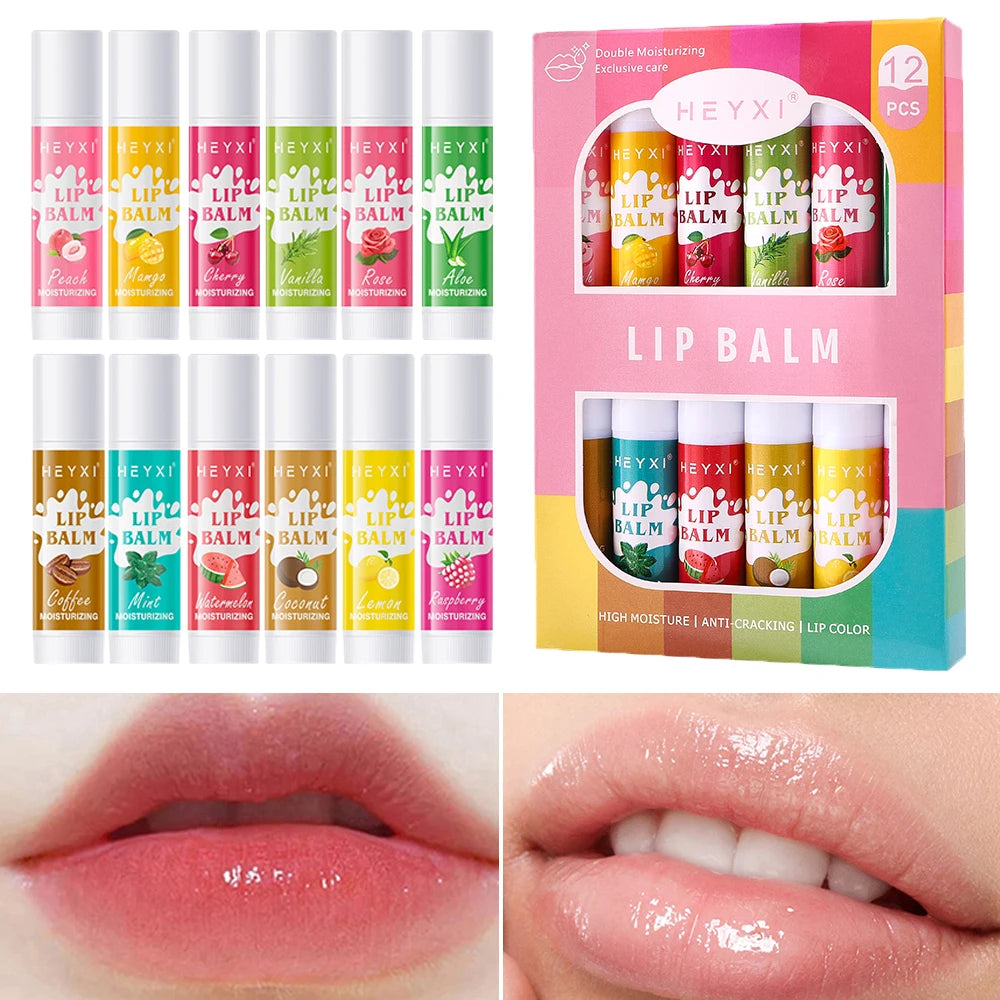 Lipstick Fruity Nourishing Lip Care 24-Hour Long-term Moisturizing Qme