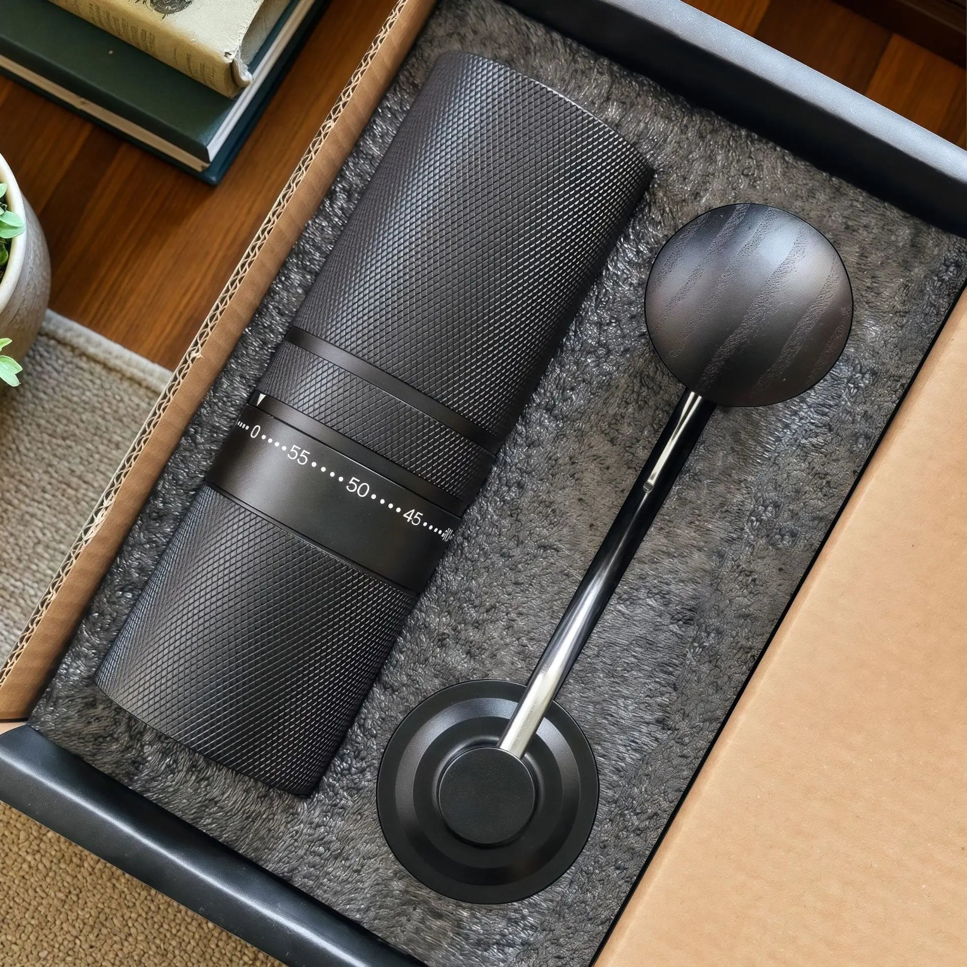 Manual Coffee Grinder,Hand Coffee Maker&Coffee Bean Grinder,Hand Coffee Grinding Tool for FreshGrinding,Hand-Crank Coffee Maker Qme