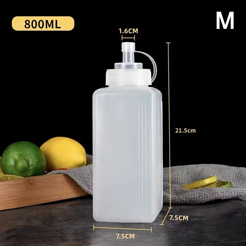 Dustproof Kitchen Seasoning Salad Sauce Olive Oil Bottle 600 800 Qme M800ml
