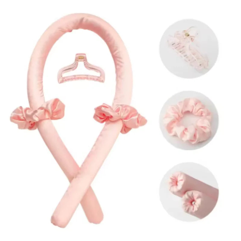 1/3/5pcs mix Woman Foam Heatless Curling Rod Headband Make Hair Soft Shiny Hair Curler Iron Hairdressing Big Wave Curling Qme