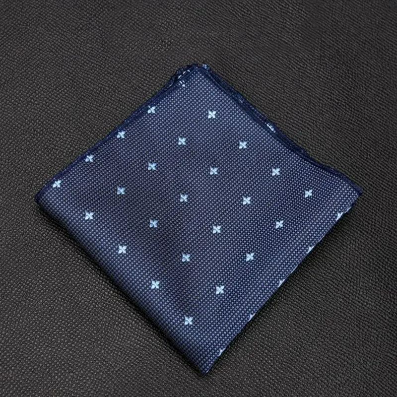 Men Pocket Square Suits Hanky for Men Plaid Handkerchiefs Casual Suit Square Handkerchief Towels for Party Classic Suit Napkin Qme A29