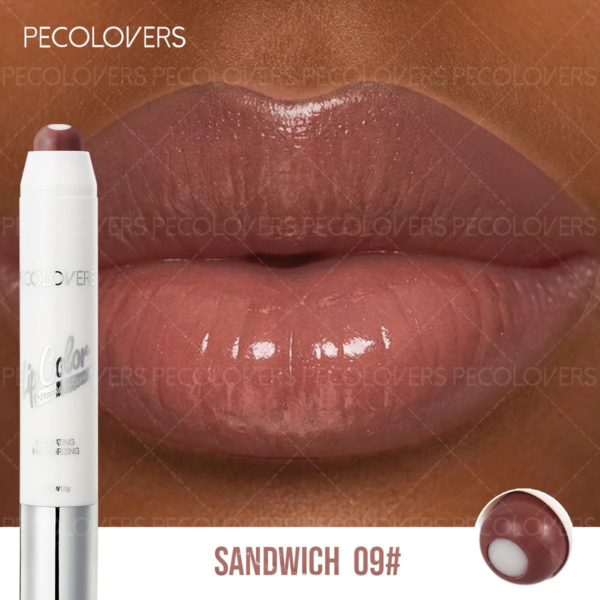 Non-sticky Hydrating Sexy Moisturizing Lipstick Pen Waterproof Long Qme 09