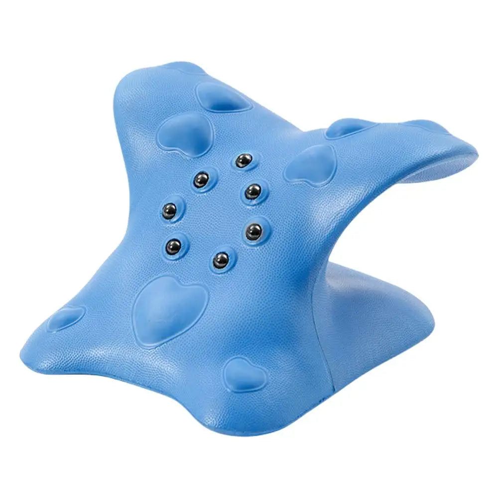 Neck Stretcher Cervical Traction Hump Corrector Upper Back Massage Qme A