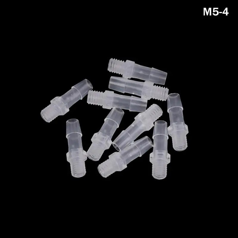 Joint Parts Air Valve Pipe Dispensing Glue Subpackaging Connector Hose Joint Adapter PP Plastic Qme A4